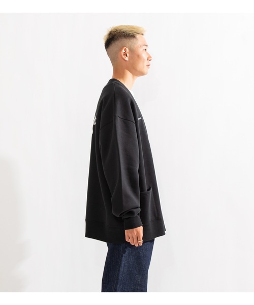 APPLEBUM(アップルバム)の「"AB" Sweat Cardigan(カーディガン/ボレロ・メンズ・グリーン/ブラック・X-LARGE/LARGE/MEDIUM)」の6枚目の写真