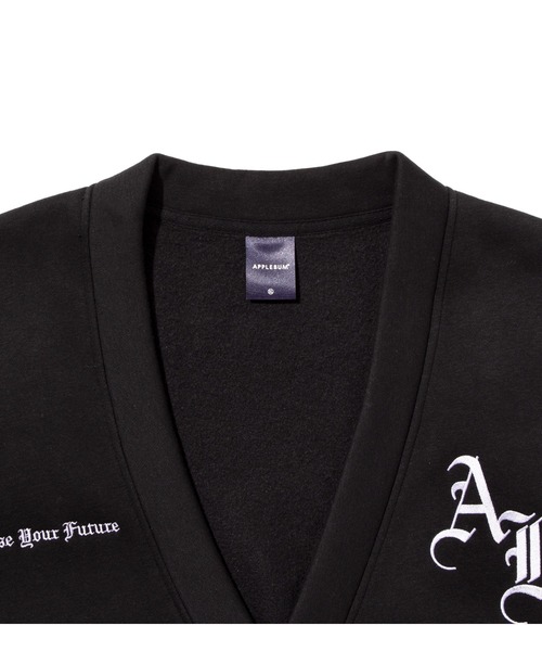 APPLEBUM(アップルバム)の「"AB" Sweat Cardigan(カーディガン/ボレロ・メンズ・グリーン/ブラック・X-LARGE/LARGE/MEDIUM)」の7枚目の写真