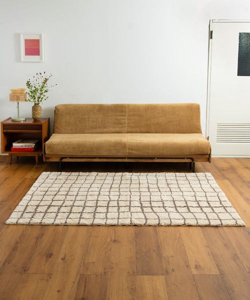 セール】GRID RUG 200x200 グリッド ラグ（ラグ/マット）｜journal