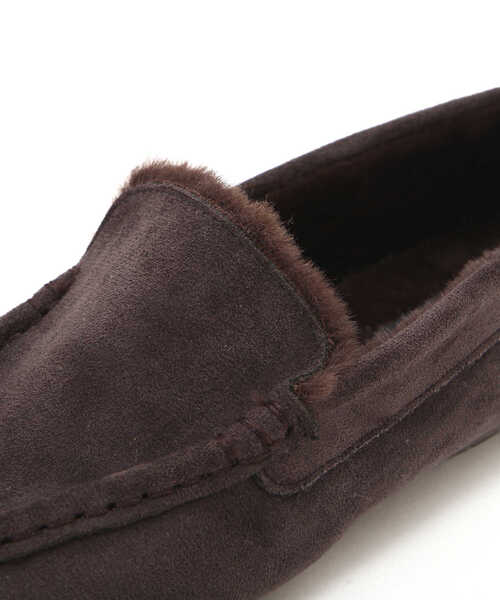 NATURAL BEAUTY BASIC（ナチュラルビューティーベーシック）の「ボアモカシン（モカシン/デッキシューズ・レディース・ベージュ/ブラック/グレー系その他・LARGE/MEDIUM/SMALL）」の16枚目の写真