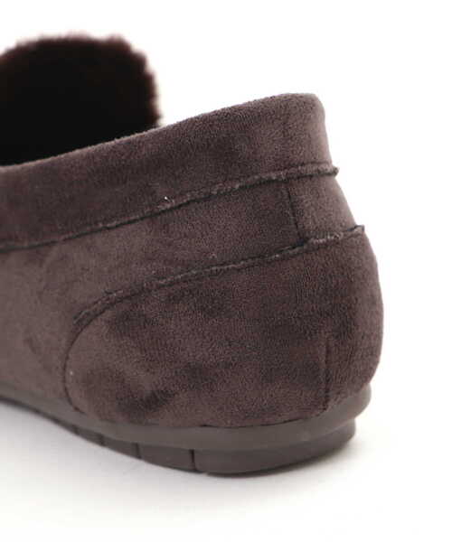 NATURAL BEAUTY BASIC（ナチュラルビューティーベーシック）の「ボアモカシン（モカシン/デッキシューズ・レディース・ベージュ/ブラック/グレー系その他・LARGE/MEDIUM/SMALL）」の17枚目の写真