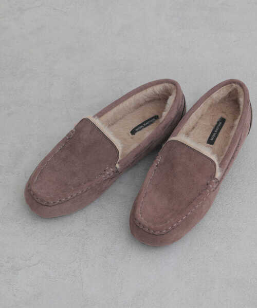 NATURAL BEAUTY BASIC（ナチュラルビューティーベーシック）の「ボアモカシン（モカシン/デッキシューズ・レディース・ベージュ/ブラック/グレー系その他・LARGE/MEDIUM/SMALL）」の19枚目の写真