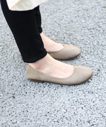 tone（トーン）の「ELAMA / エラマ　日本製　ラウンドトゥ　柔らか軽量フラットパンプス / hsky（パンプス）」