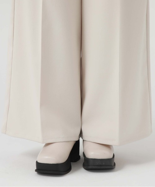 archives(アルシーヴ)の「ガチャベルト付きワイドパンツ(その他パンツ・レディース・ブラック/アイボリー/モカ・MEDIUM)」の6枚目の写真