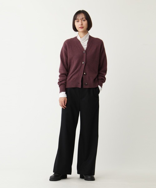 マーガレットハウエル、ボレロ丈カーディガン MARGARET HOWELL（マーガレットハウエル）の「FINE LINEN