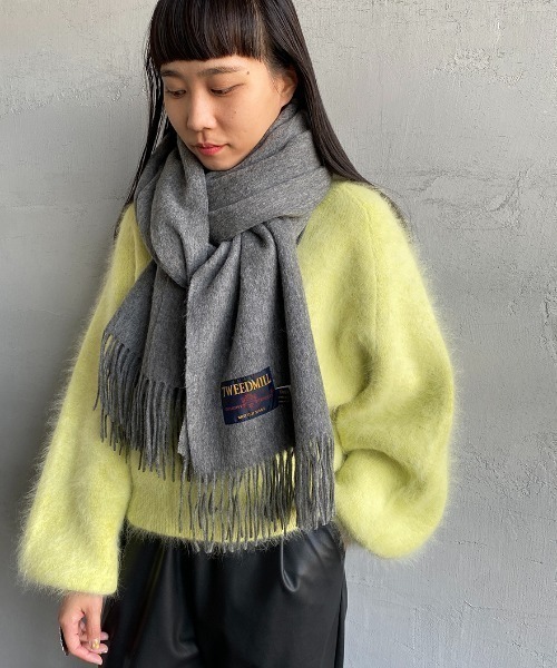 セール】[TWEED MILL/ツイードミル] 70×190 大判ストール