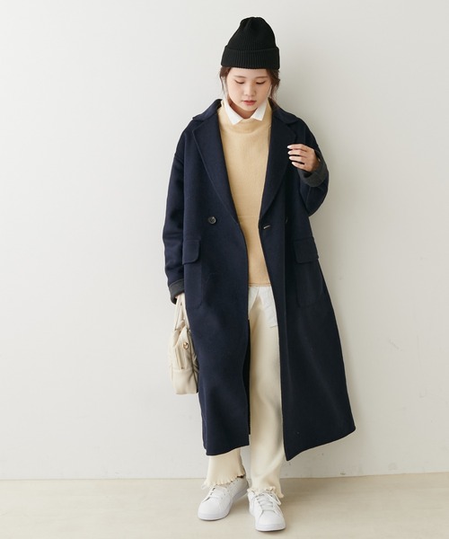 PUAL CE CIN(ピュアルセシン)の「【Du noir】パッチワーク風ハイネックニットプルオーバー(ニット/セーター・レディース・グレー/アイボリー/ブラック・FREE)」の16枚目の写真