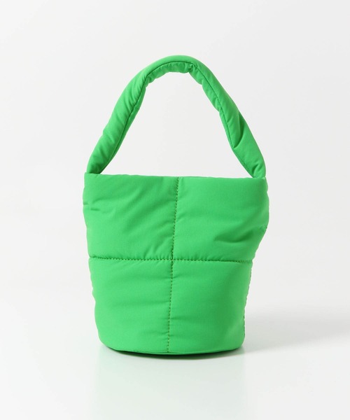SENSE OF PLACE by URBAN RESEARCH（センスオブプレイスバイアーバンリサーチ）の「パフミニハンドルバッグ（ハンドバッグ・レディース・グリーン/アイボリー/ブラック・ONE）」の6枚目の写真
