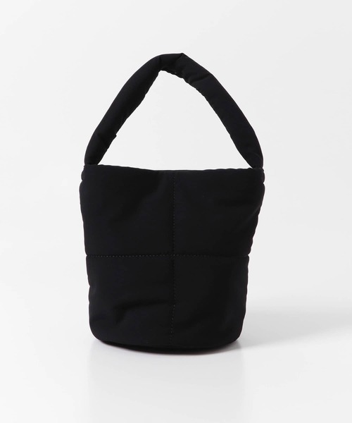 SENSE OF PLACE by URBAN RESEARCH（センスオブプレイスバイアーバンリサーチ）の「パフミニハンドルバッグ（ハンドバッグ・レディース・グリーン/アイボリー/ブラック・ONE）」の15枚目の写真