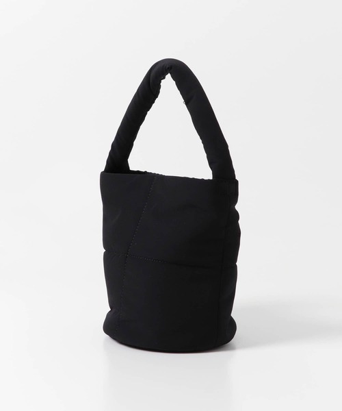 SENSE OF PLACE by URBAN RESEARCH（センスオブプレイスバイアーバンリサーチ）の「パフミニハンドルバッグ（ハンドバッグ・レディース・グリーン/アイボリー/ブラック・ONE）」の7枚目の写真