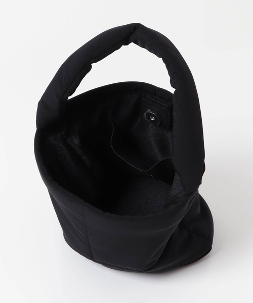 SENSE OF PLACE by URBAN RESEARCH（センスオブプレイスバイアーバンリサーチ）の「パフミニハンドルバッグ（ハンドバッグ・レディース・グリーン/アイボリー/ブラック・ONE）」の11枚目の写真