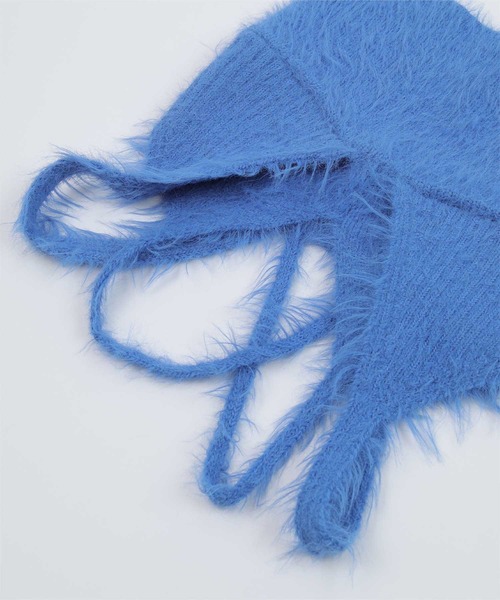 miette（ミエット）の「ﾀﾞﾌﾞﾙｽﾄﾗｯﾌﾟｼｬｷﾞｰﾆｯﾄﾋﾞｽﾁｪ（ニット/セーター・レディース・ブラック/オレンジ/グリーン/ブルー・FREE）」の22枚目の写真