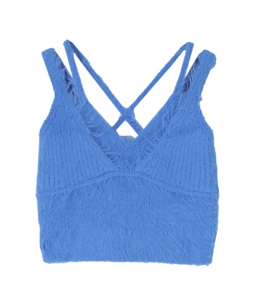 miette（ミエット）の「ﾀﾞﾌﾞﾙｽﾄﾗｯﾌﾟｼｬｷﾞｰﾆｯﾄﾋﾞｽﾁｪ（ニット/セーター・レディース・ブラック/オレンジ/グリーン/ブルー・FREE）」の20枚目の写真