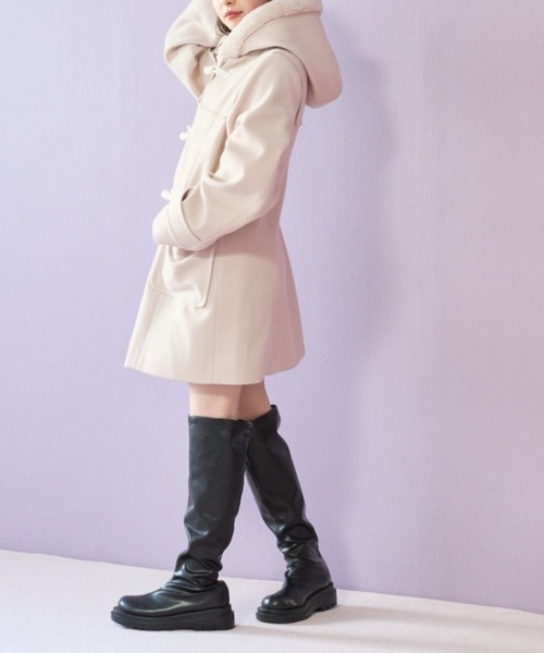 OLIVE des OLIVE（オリーブデオリーブ）の「Aラインダッフルコート