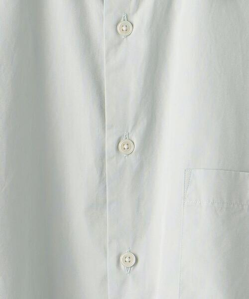 green label relaxing（グリーンレーベルリラクシング）の「カラーブロード ジャストルーズ レギュラーカラー シャツ（シャツ/ブラウス・メンズ・ライトピンク/ライトブルー/ライトグレー・XL/L/S/M）」の13枚目の写真