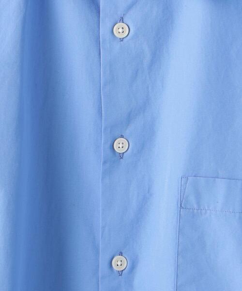 green label relaxing（グリーンレーベルリラクシング）の「カラーブロード ジャストルーズ レギュラーカラー シャツ（シャツ/ブラウス・メンズ・ライトピンク/ライトブルー/ライトグレー・XL/L/S/M）」の21枚目の写真