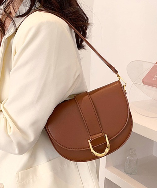 Futier land（フューティアランド）の「2wayマルチサドルバッグ（ショルダーバッグ・レディース・ブラック/ブラウン/ホワイト・FREE）」の3枚目の写真