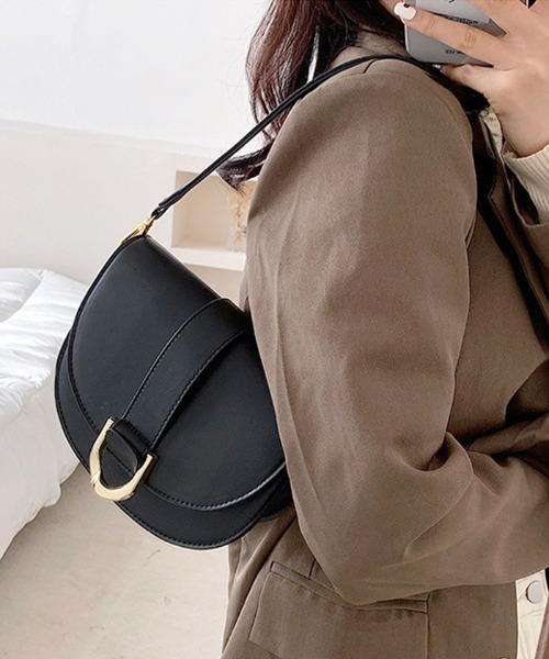 Futier land（フューティアランド）の「2wayマルチサドルバッグ（ショルダーバッグ・レディース・ブラック/ブラウン/ホワイト・FREE）」の11枚目の写真