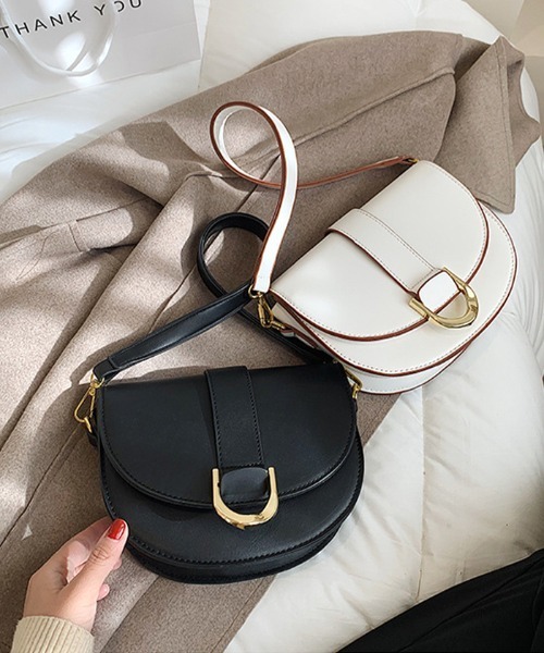 Futier land（フューティアランド）の「2wayマルチサドルバッグ（ショルダーバッグ・レディース・ブラック/ブラウン/ホワイト・FREE）」の15枚目の写真