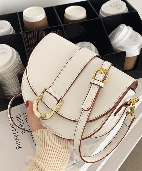 Futier land（フューティアランド）の「2wayマルチサドルバッグ（ショルダーバッグ・レディース・ブラック/ブラウン/ホワイト・FREE）」の12枚目の写真