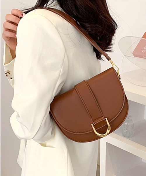 Futier land（フューティアランド）の「2wayマルチサドルバッグ（ショルダーバッグ・レディース・ブラック/ブラウン/ホワイト・FREE）」の16枚目の写真