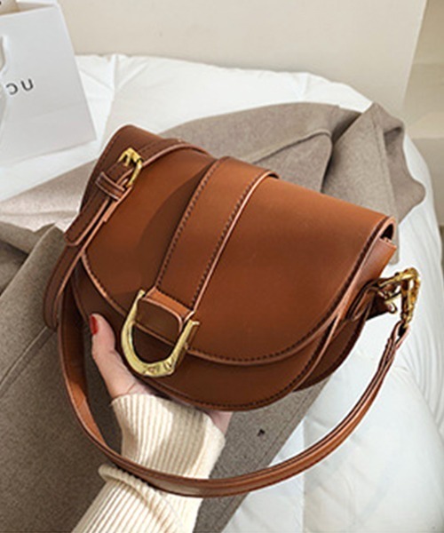 Futier land（フューティアランド）の「2wayマルチサドルバッグ（ショルダーバッグ・レディース・ブラック/ブラウン/ホワイト・FREE）」の9枚目の写真