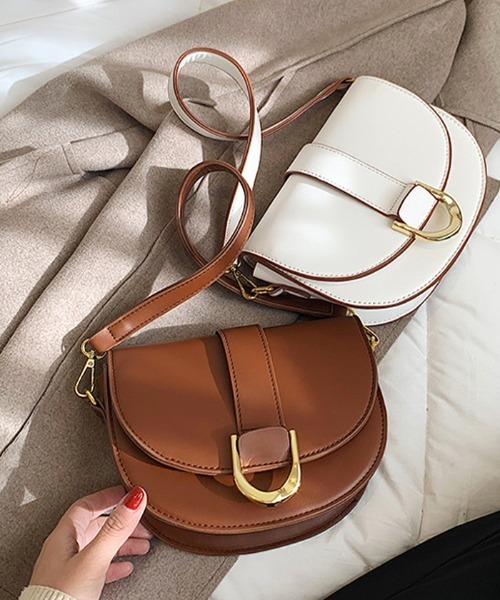 Futier land（フューティアランド）の「2wayマルチサドルバッグ（ショルダーバッグ・レディース・ブラック/ブラウン/ホワイト・FREE）」の6枚目の写真