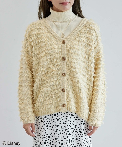 Disney(ディズニー)の「【101匹わんちゃん】ループニットカーディガン(カーディガン/ボレロ・レディース・レッド/キナリ・38)」の15枚目の写真