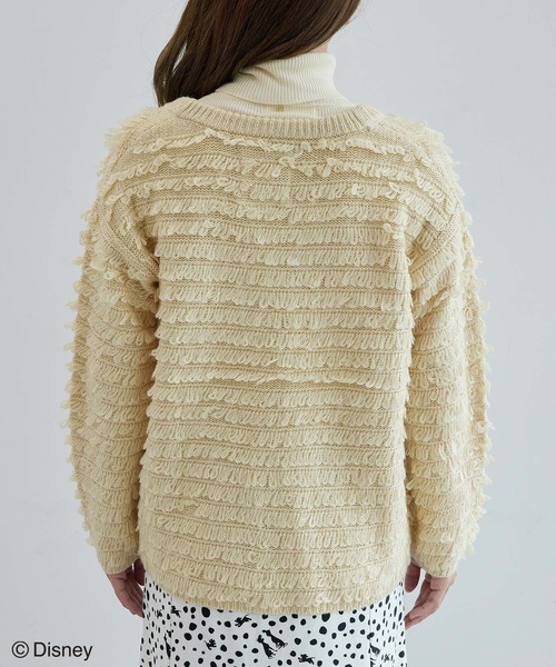 Disney(ディズニー)の「【101匹わんちゃん】ループニットカーディガン(カーディガン/ボレロ・レディース・レッド/キナリ・38)」の9枚目の写真