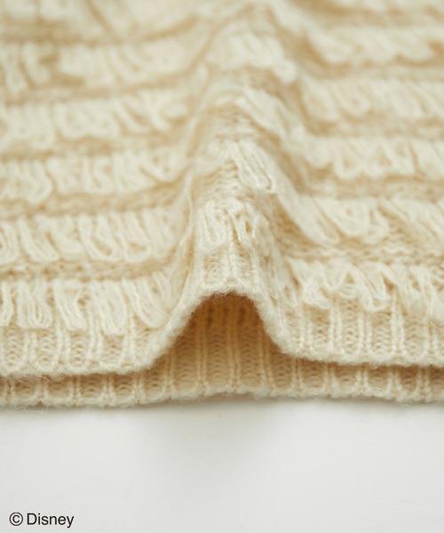 Disney(ディズニー)の「【101匹わんちゃん】ループニットカーディガン(カーディガン/ボレロ・レディース・レッド/キナリ・38)」の7枚目の写真