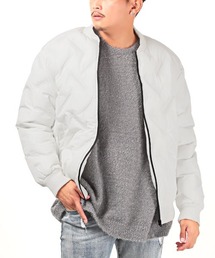 LUXSTYLE（ラグスタイル）の「中綿シームレスMA-1ブルゾン（MA-1）」