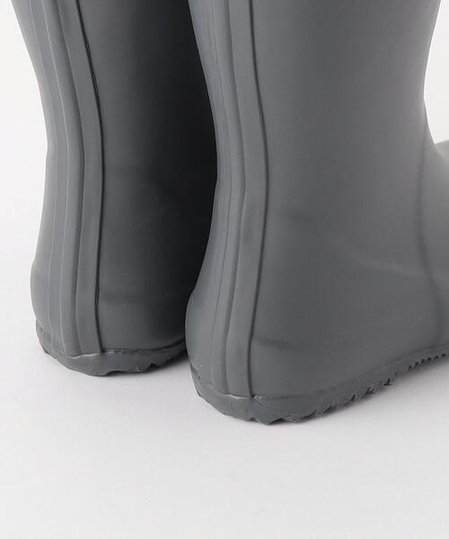 green label relaxing（グリーンレーベルリラクシング）の「GLR フレキシブル レインブーツ 19cm-23cm（レインシューズ・キッズ・ライトグレー/ダークグレー・19cm/23cm/20cm/21cm/22cm）」の7枚目の写真
