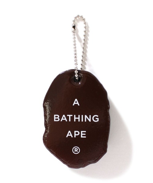 A BATHING APE（アベイシングエイプ）の「APE HEAD KEYCHAIN M（キーホルダー・メンズ・ブラウン・FREE）」の2枚目の写真
