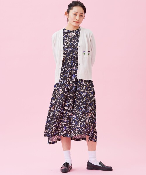 ANEVER(アンエバー)の「洗える【NEW SEDUM】2WAY ワンピース(ワンピース・レディース・ホワイト系/ブラック系・38)」の20枚目の写真