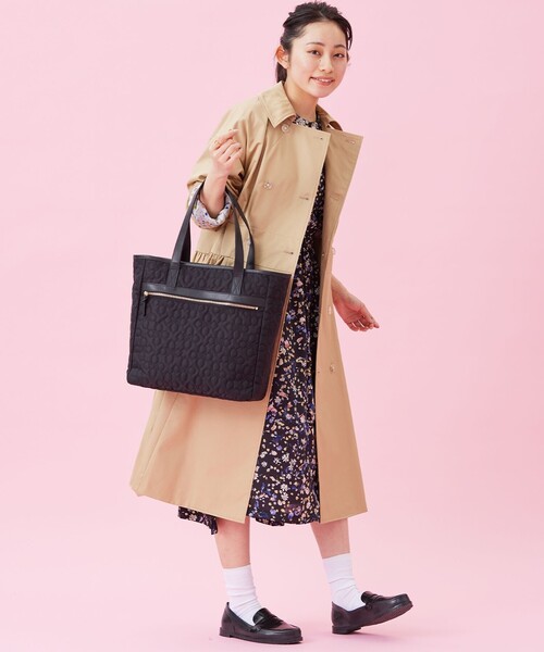 ANEVER(アンエバー)の「洗える【NEW SEDUM】2WAY ワンピース(ワンピース・レディース・ホワイト系/ブラック系・38)」の21枚目の写真