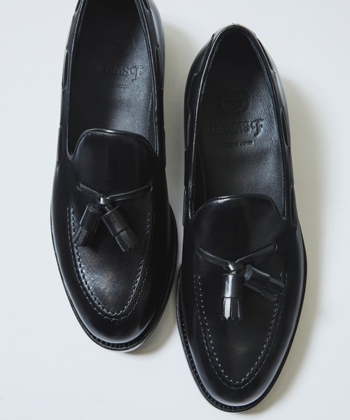 BEAMS F（ビームスエフ）の「カーフ タッセルローファー（ローファー・メンズ・ブラック/ブラウン・8.5/7.5/7/9/5.5/9.5/6.5/6/8/5inch）」の12枚目の写真
