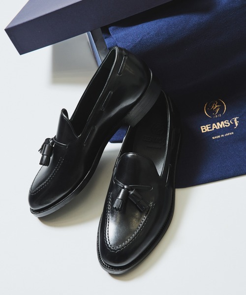 BEAMS F（ビームスエフ）の「カーフ タッセルローファー（ローファー・メンズ・ブラック/ブラウン・8.5/7.5/7/9/5.5/9.5/6.5/6/8/5inch）」の13枚目の写真