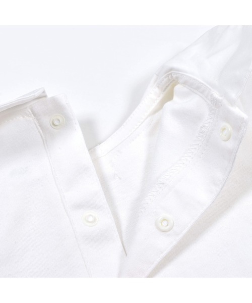 SLAP SLIP BABY（スラップスリップベビー）の「SLAPSLIPBABY/ジャンパースカート+襟付ボディミニセットベビー(70~80cm)（ワンピース・キッズ・ピンク/グレー・80/70）」の17枚目の写真