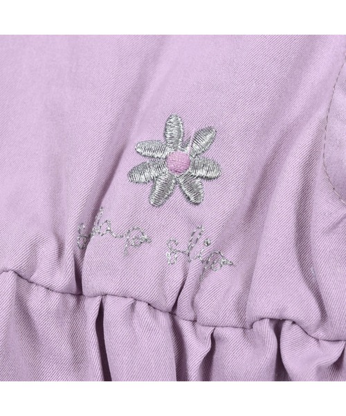 SLAP SLIP BABY（スラップスリップベビー）の「SLAPSLIPBABY/ジャンパースカート+襟付ボディミニセットベビー(70~80cm)（ワンピース・キッズ・ピンク/グレー・80/70）」の7枚目の写真