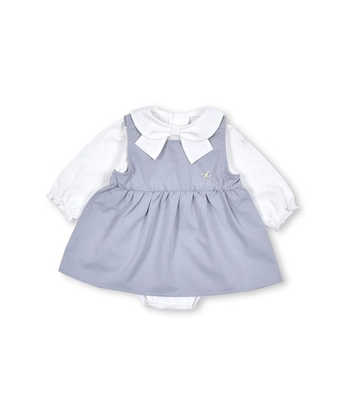 SLAP SLIP BABY（スラップスリップベビー）の「SLAPSLIPBABY/ジャンパースカート+襟付ボディミニセットベビー(70~80cm)（ワンピース・キッズ・ピンク/グレー・80/70）」の20枚目の写真