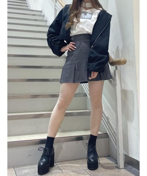 EATME(イートミー)の「サイドベルトタックスカート(スカート・レディース・ブラック/ベージュ/その他1・SMALL/MEDIUM)」の17枚目の写真