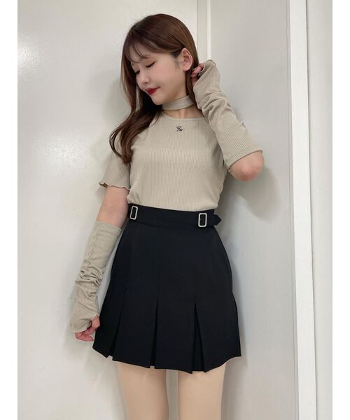 EATME(イートミー)の「サイドベルトタックスカート(スカート・レディース・ブラック/ベージュ/その他1・SMALL/MEDIUM)」の22枚目の写真