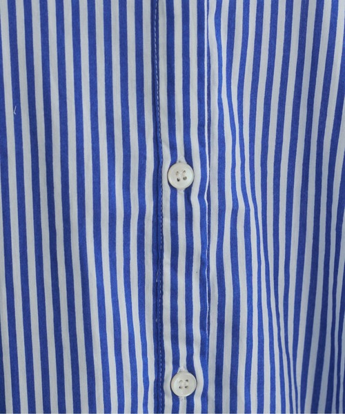 ANGIE(アンジー)の「ボリュームスリーブ バンドカラー シャツワンピース(シャツワンピース・レディース・ブルー系その他/パープル系その他/オレンジ系その他/ブラック/オフホワイト/ロイヤルブルー/ブラウン系その他/ホワイト系その他/ブルー × パープル/ホワイト×ブルー/ベージュ系1/ホワイト系1/ダークブラウン系1/ブルー系1・MEDIUM/LARGE)」の18枚目の写真