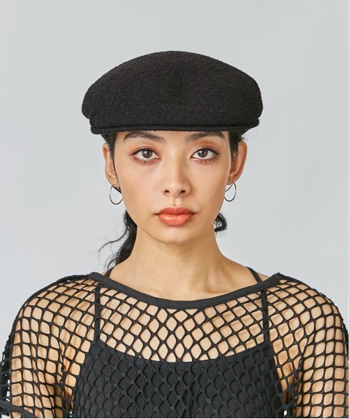 KANGOL（カンゴール）の「KANGOL BERMUDA 504（ハンチング/ベレー帽・メンズ・ブラック/ホワイト・LARGE/MEDIUM/X-LARGE）」の11枚目の写真