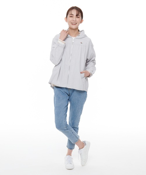 Arnold Palmer（アーノルドパーマー）の「ナイロン ギャザー パーカー（マウンテンパーカー・レディース・ブルー/コーラル/グレー/グリーン・L/M/S）」の18枚目の写真