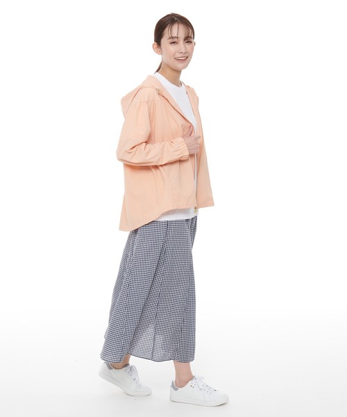 Arnold Palmer（アーノルドパーマー）の「ナイロン ギャザー パーカー（マウンテンパーカー・レディース・ブルー/コーラル/グレー/グリーン・L/M/S）」の16枚目の写真