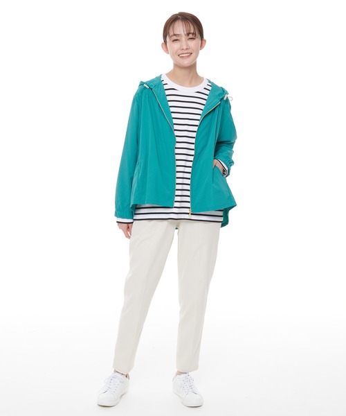 Arnold Palmer（アーノルドパーマー）の「ナイロン ギャザー パーカー（マウンテンパーカー・レディース・ブルー/コーラル/グレー/グリーン・L/M/S）」の22枚目の写真