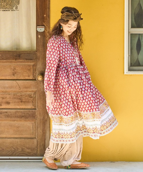 チャイハネ(チャイハネ)の「【チャイハネ】ブロリカシュクールカーディガン ワンピース 2WAY(カーディガン/ボレロ・レディース・ホワイト/レッド/ブルー/グレー・FREE)」の20枚目の写真