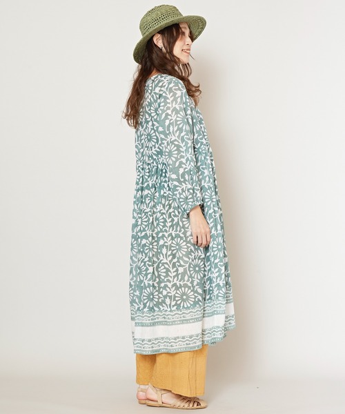 チャイハネ(チャイハネ)の「【チャイハネ】ブロリカシュクールカーディガン ワンピース 2WAY(カーディガン/ボレロ・レディース・ホワイト/レッド/ブルー/グレー・FREE)」の19枚目の写真