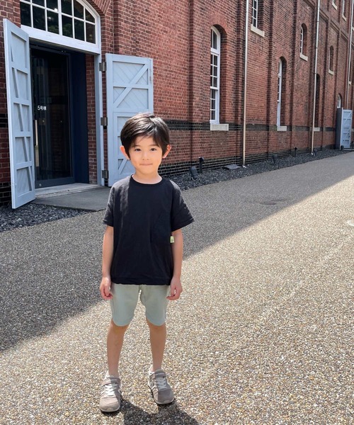 MAKE YOUR DAY（メイクユアデイ）の「カットソーサルエル5分丈パンツ■80～140cm（その他パンツ・キッズ・ミント/ブルー/ピンク/ベージュ・100/120/130/140/110/90/80）」の20枚目の写真